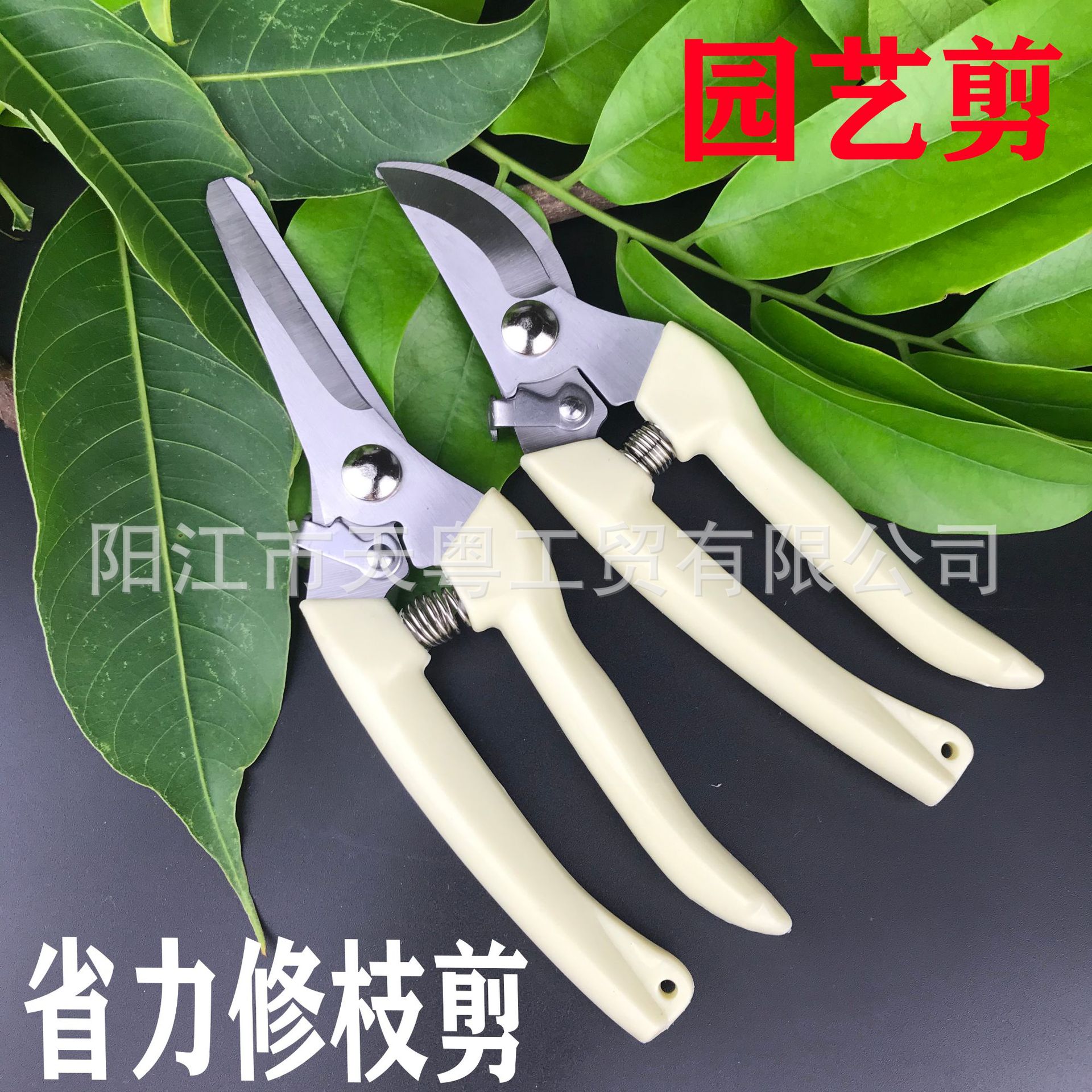 不锈钢树枝修枝剪水果园林果树修剪花卉花枝养花工具花艺园艺剪刀