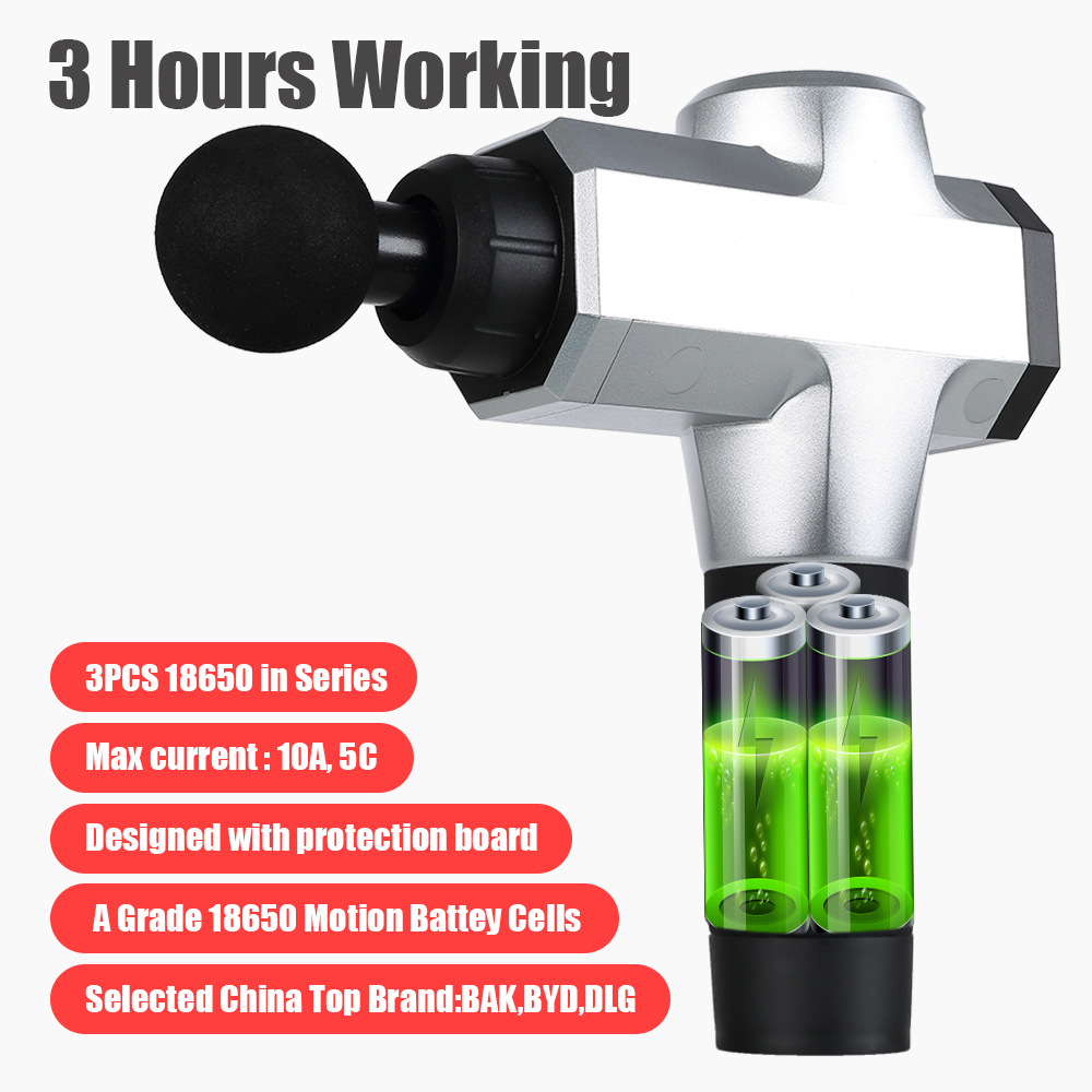 深圳筋膜枪massage gun肌肉放松器按摩枪电动按摩器跨境源头工厂