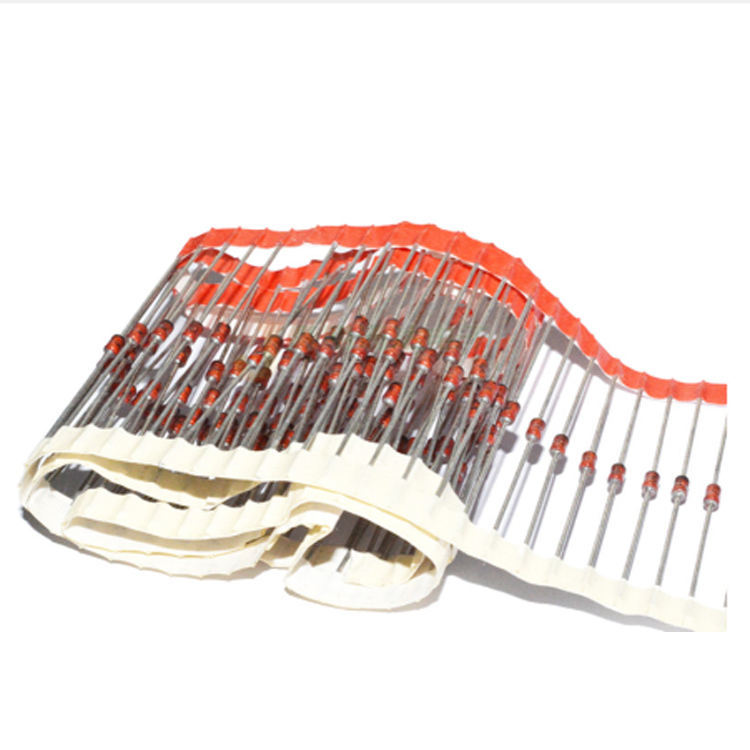 插件稳压二极管1N4731A DO-41 1W4.3V 散装/编带  齐纳二极管大全