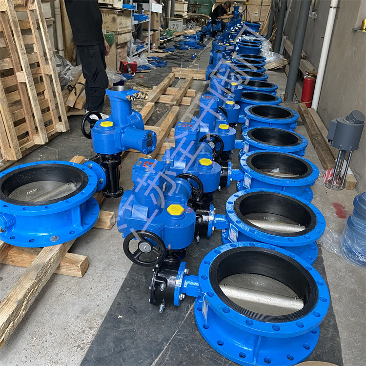 全开MAD941X-10Q DN700瓦斯矿用电动蝶阀 MA智能型煤安防爆系列