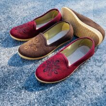 超市促销鞋秋季女士麻布休闲布鞋地摊夜市早市跑量女鞋妈妈软底鞋