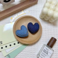 新款蓝色牛仔布艺桃心爱心饰品配饰diy发饰服饰包包挂件装饰辅料