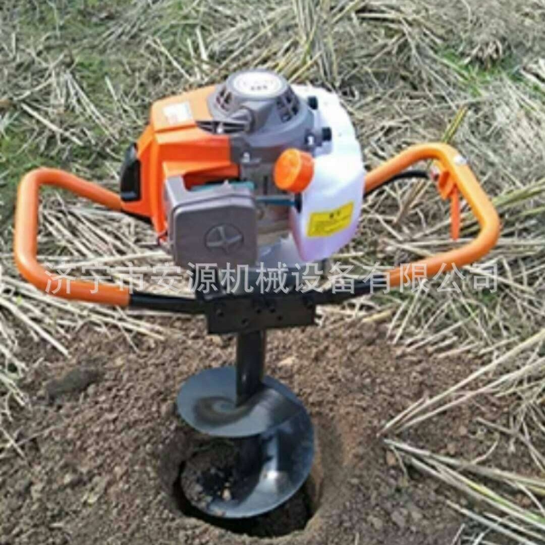 汽油植树挖坑机 30m挖坑机地钻  树苗移植挖坑机