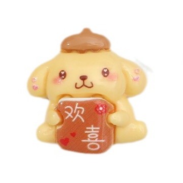 Dibujos animados sanliou rico Pacha perro DIY accesorios de resina crema pegamento accesorios para el cabello teléfono móvil Shell zapato hebilla colgante al por mayor