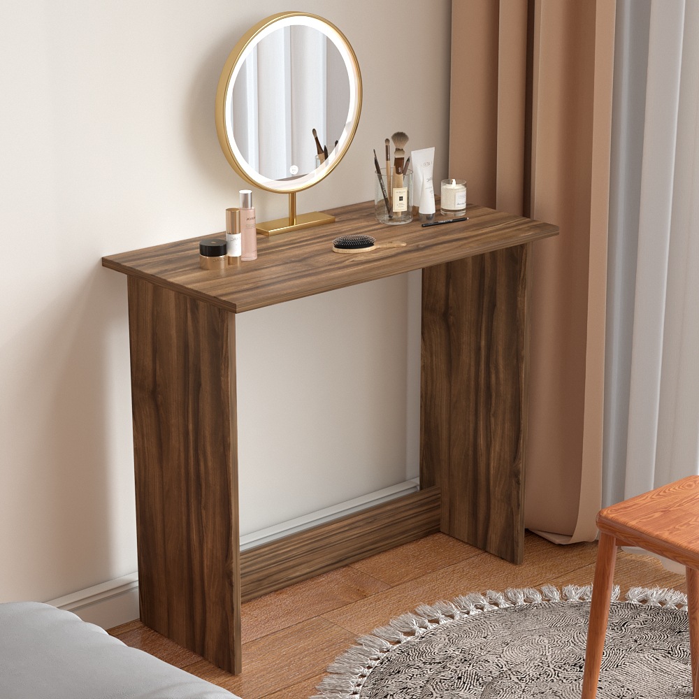 Escritorio de escritorio simple multifuncional para alquiler de casa, escritorio de escritorio para estudiantes, dormitorio familiar, escritorio de computadora moderno