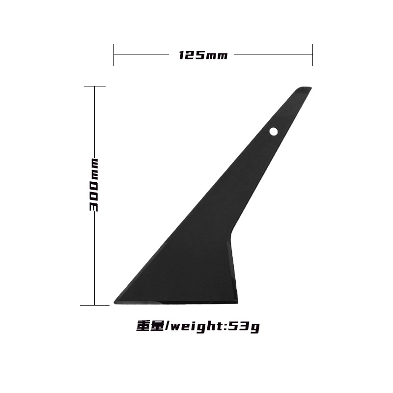 herramienta de adhesión de película automotriz de su fuerza en stock película solar adhesión de película raspador diagonal raspador resistente a altas temperaturas raspador de construcción de película de ventana image 11