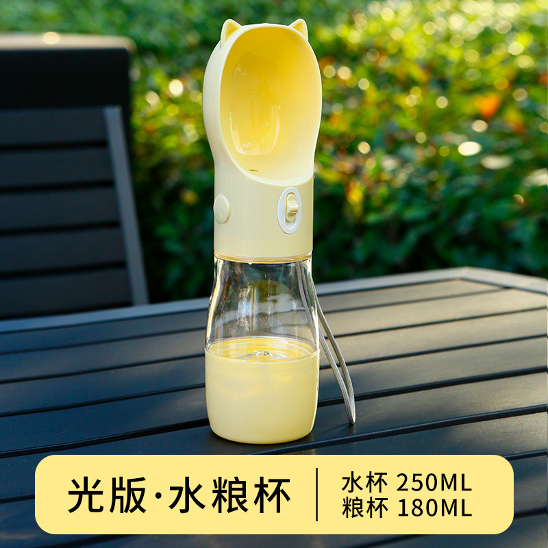 Taza de agua portátil para perros, bebida de agua para mascotas, alimento para perros al aire libre, bebida de agua para bebidas