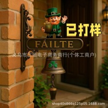 �羳St. Patrick&rsquo;s Day Leprechaun Door Bell�}��������T�