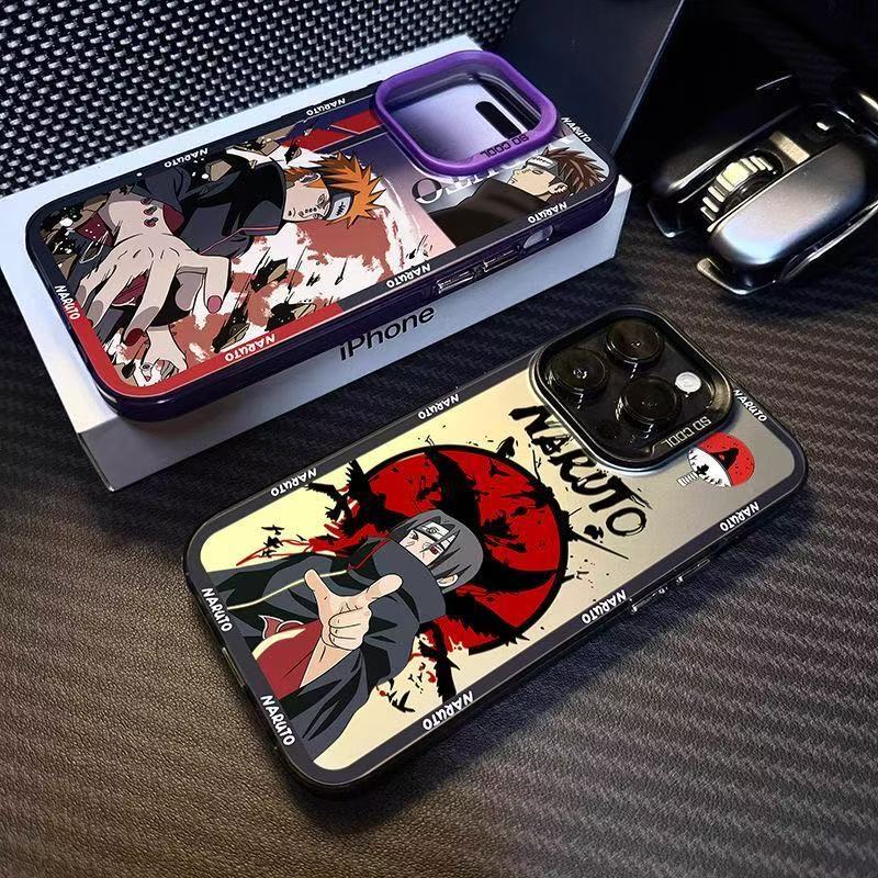 Naruto Itachi Akatsuki Suitable for Apple 17 Pro Max Phone Case, Personalized Energetic Case for iPhone 16/15/14, European and American Style 13