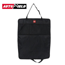 汽车防踢垫后座二合一防脏防护座椅靠背垫车载椅背收纳袋定制logo