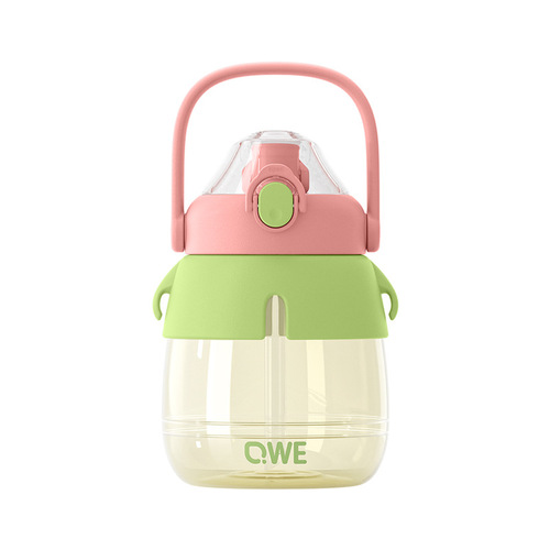 Summer popular high-quality appearance large capacity PP SU big belly cup heat-resistant children's plastic water cup anti-fall wholesale