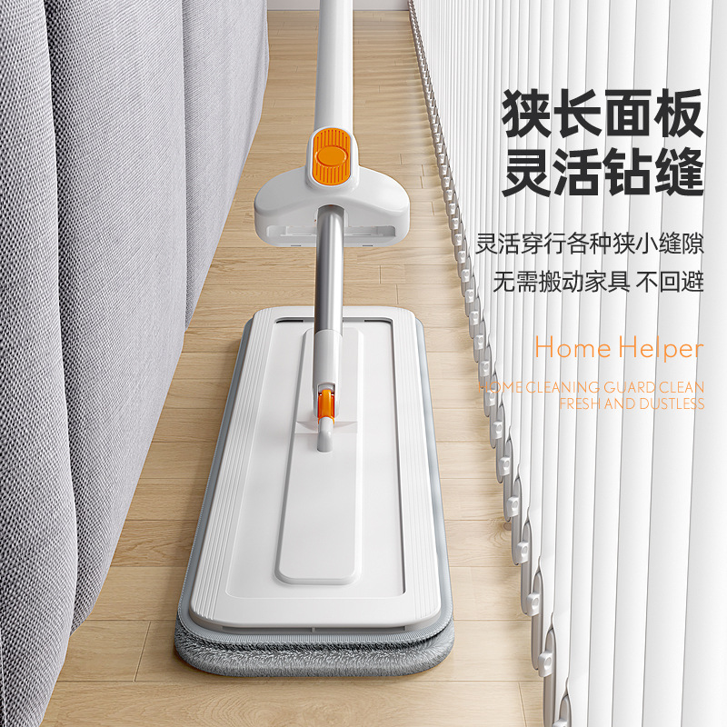 批發免手洗大號旋轉平板吸水拖把省力拖布擰水 懶人 墩布拖地神器