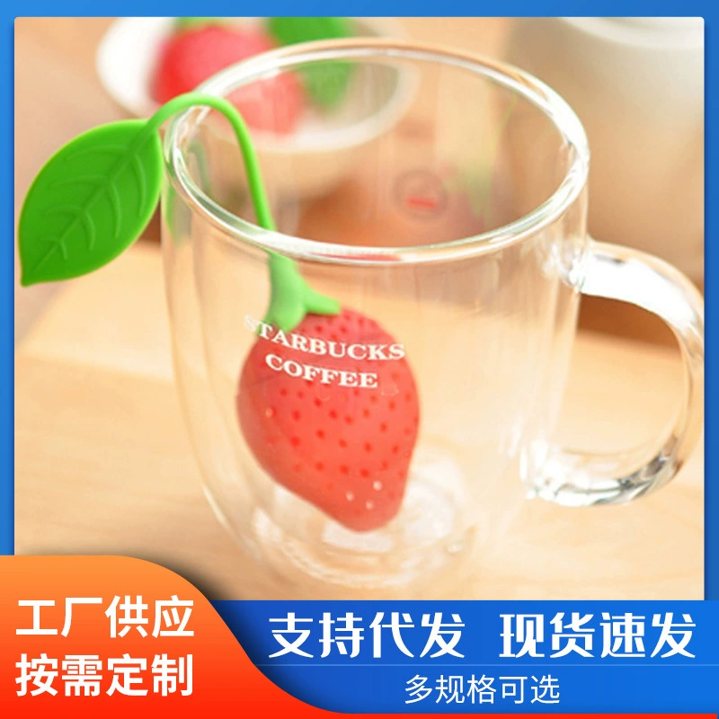 Производитель поставляет креативные фруктовые чайные чайные пакетики силиконовые чайные чайные фильтры чайных утечек