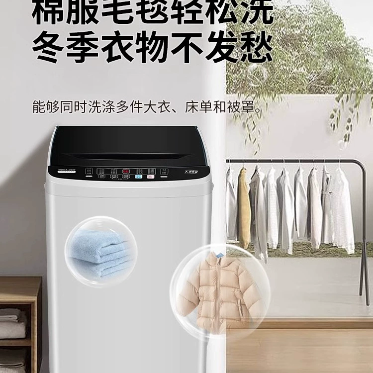 Zhigao 8/10 кг стиральная машина Обстановка полностью автоматическая маленькая общежитие Стирка и сушка аренда дом 3651