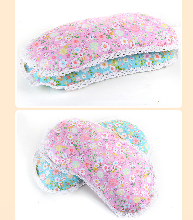 Children Mugwort Pillow Ai Ye Pillow with Old Cotton Cover for Sleep and Neck Support Home and Kindergarten Use preparation