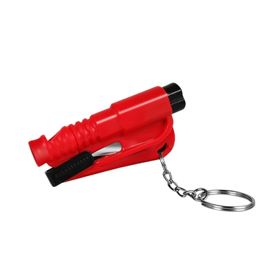 Qəza çəkici, Car self-defense safety hammer - with-emergency-whistle-red