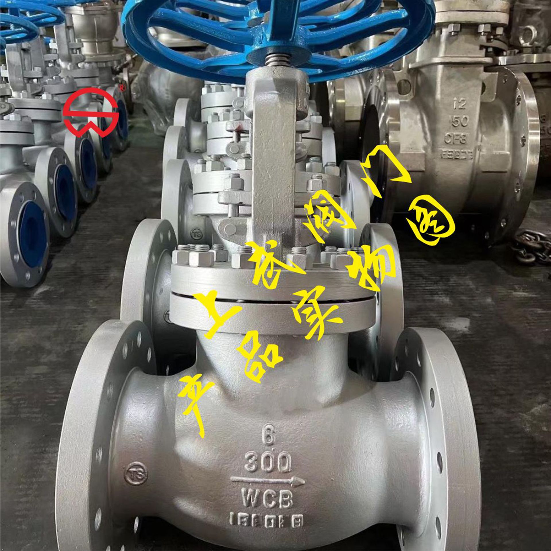 J41H-150LB美标法兰截止阀 API600标准碳钢手动美标截止阀300LB