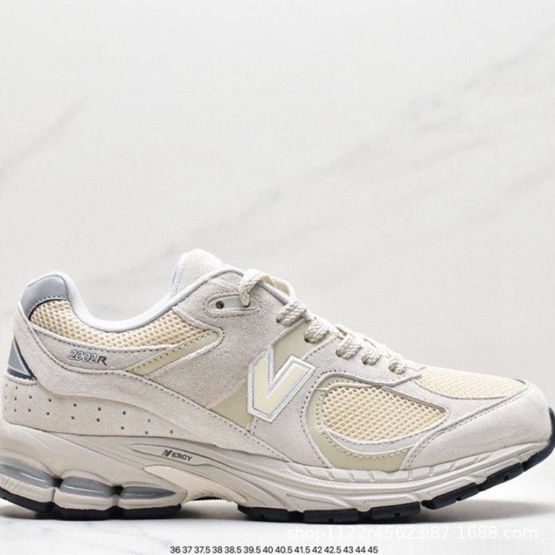 NB 2002豚八革エアクッションカジュアルランニングスニーカー|undefined