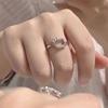 Cute cartoon ring, internet celebrity, Japanese and Korean, simple and elegant design