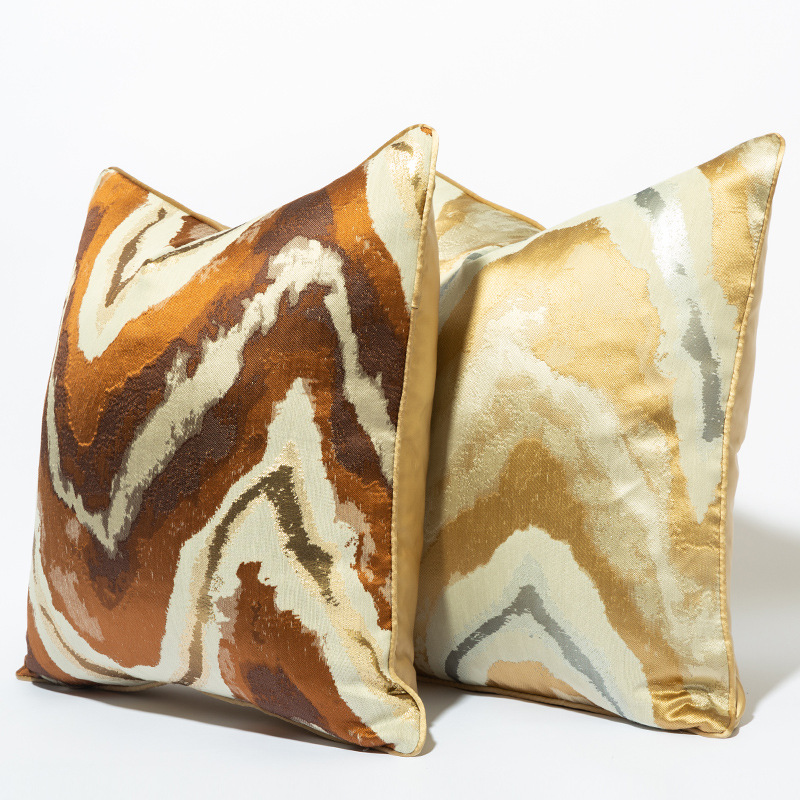 Sofa living room throw pillows, back cushions, waist cushions, luxurious modern minimalist bed headrest pads, bed throw pillow covers without filler