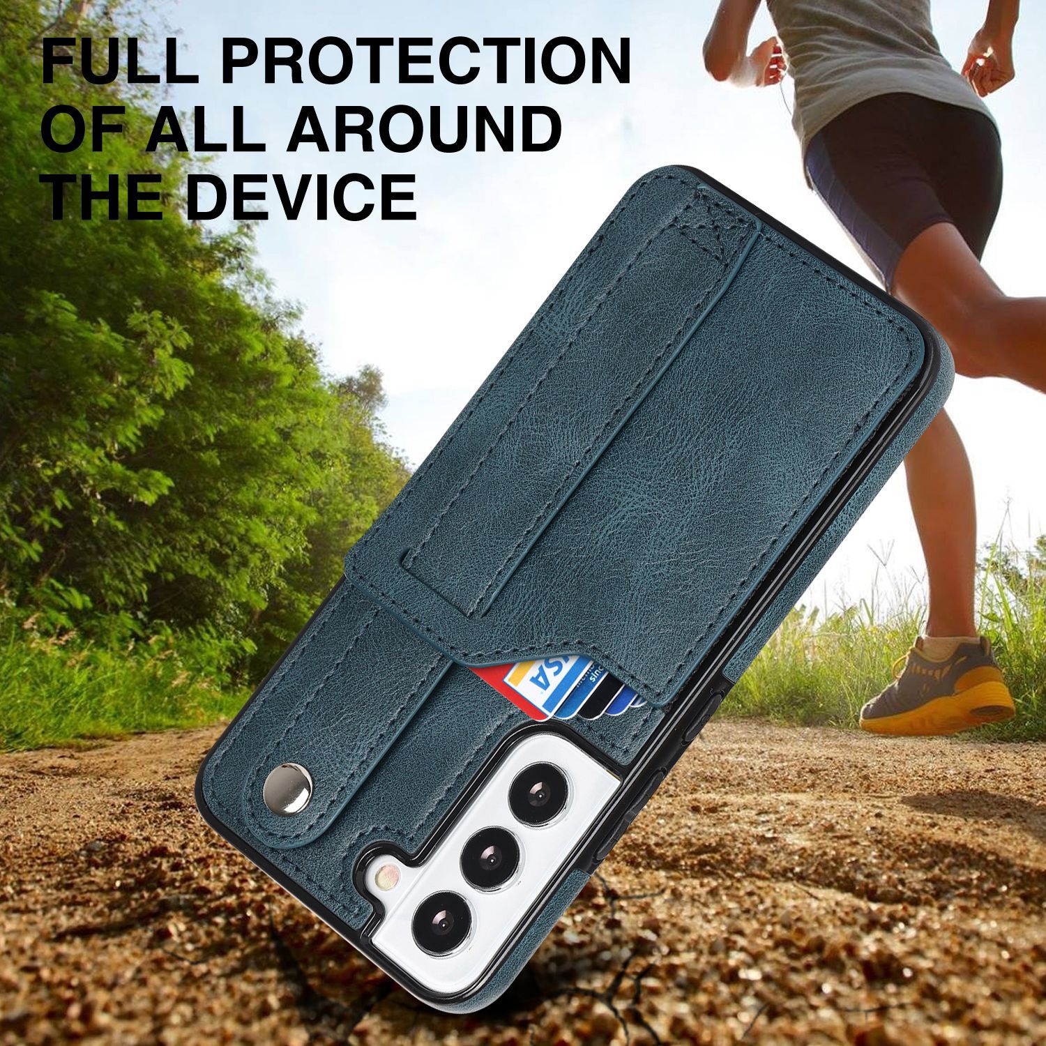 Handyhülle Für Samsung A53 Mit Armband Und Kartenfach Aus Leder_voghion.com