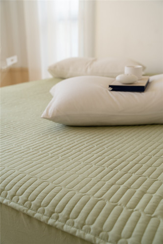 Pure cotton fitted sheet bed cover single piece cotton dust cover thickened quilted non-slip all-inclusive Simmons mattress protector cover