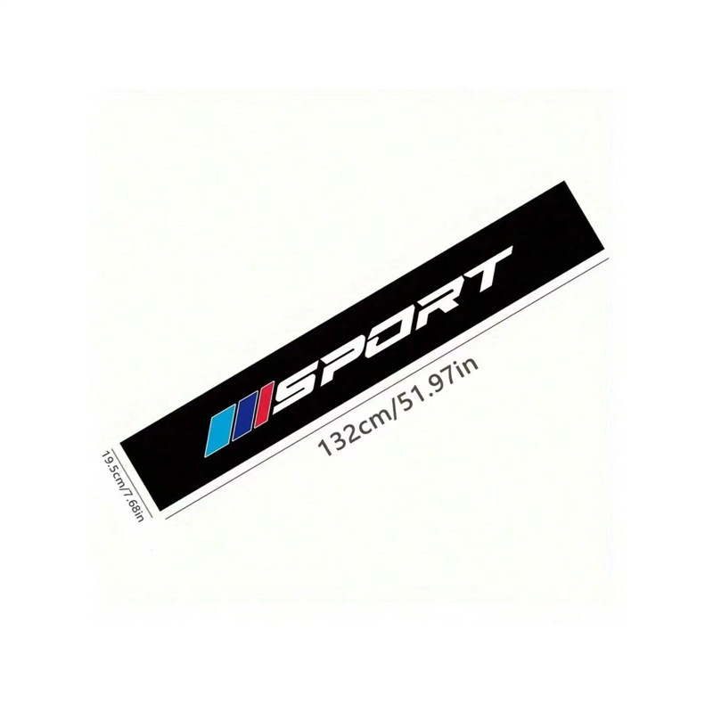 1 Piece Pack Visible para parabrisas delantero pegatinas anti-rañazos para todos los modelos - Auto Cross-Border
