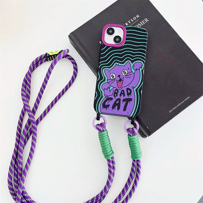 Cute Cartoon Silica Gel   Phone Cases display picture 2