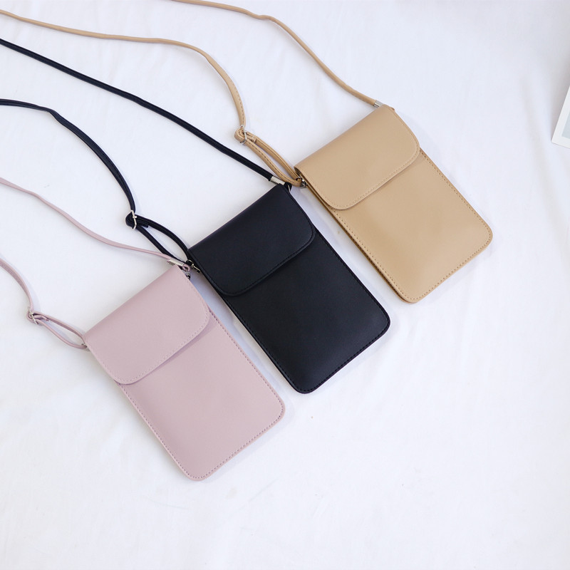 Bolsa pequeña para mujer 2023 nueva pantalla grande pantalla táctil teléfono móvil bolsa de mensajero versátil lindo moda MINI BOLSA DE TELÉFONO MÓVIL