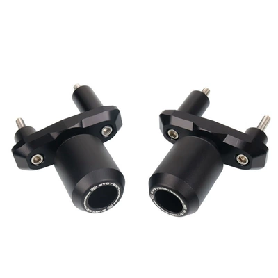 Suitable for Qianjiang Sai 600 Srk600 Huanglong 600 Modified Body Protection Anti-Fall Ball Rubber Engine Bumper (Motorcycle Safety Supplies) - anti-fall-ball-set