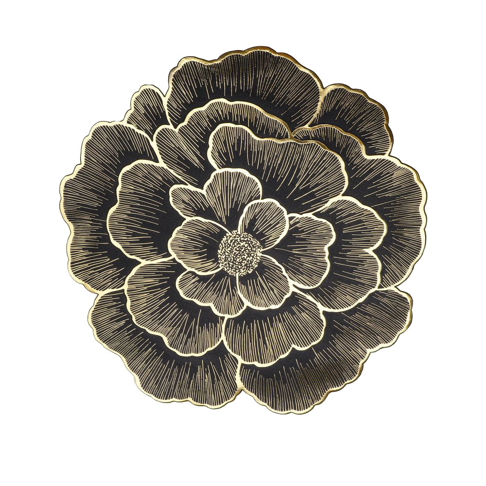 Elementos de primavera patrón de flores de PVC estampado