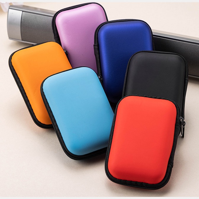 EVA收纳包 耳机收纳包方形耳机包移动硬盘包数据线包装盒耳机包
