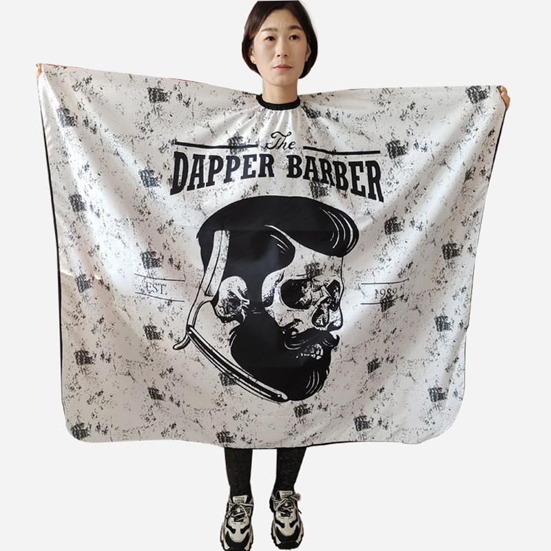 Barbería cortar el cabello perimeter delantal simple ropa de trabajo cabello no mancha herramientas de teñido de cabello cortar el cabello perimeter fabricantes al por mayor