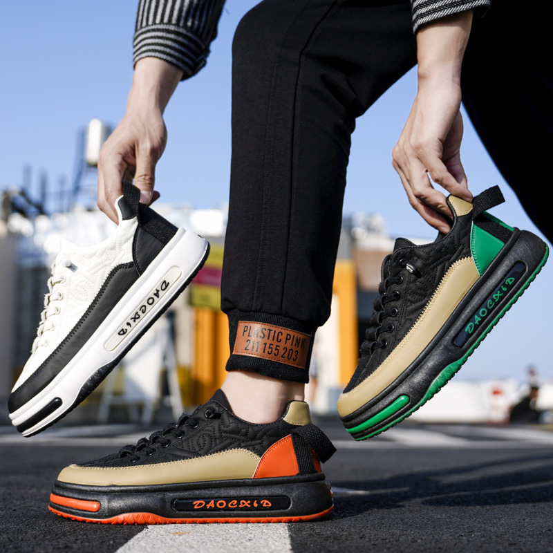 Scarpe casual da uomo Scarpe sportive Sneakers Tessuto sintetico Calzature leggere e versatili_voghion.com