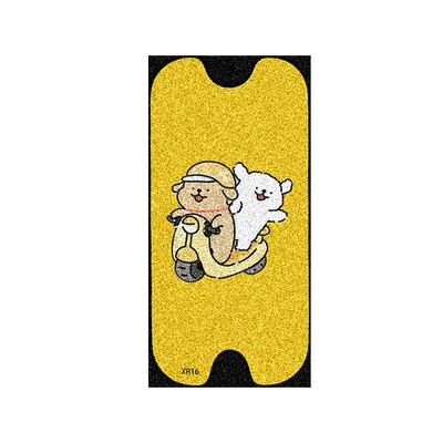 Suitable for Xinri Ledou Pro Electric vehicle foot mat - new-rile-dou-pro-yellow-goofy-dog