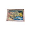 Van Gogh Art Refrigerator Sticker Relief Bookstore Literature and Art Store Museum Scenic Spots Refrigerator Paste Cultural Innovation