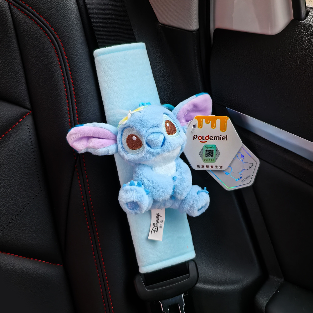 Protector de Hombro para Cinturón de Seguridad Felpa para Coche