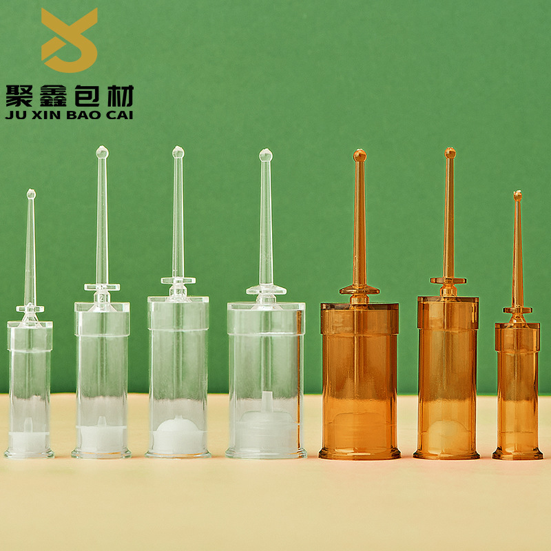 现货1ml斜肩保鲜分装瓶包材3ml分装瓶5ml塑料宝塔梅花瓶眼霜瓶|undefined