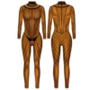 Brown overall