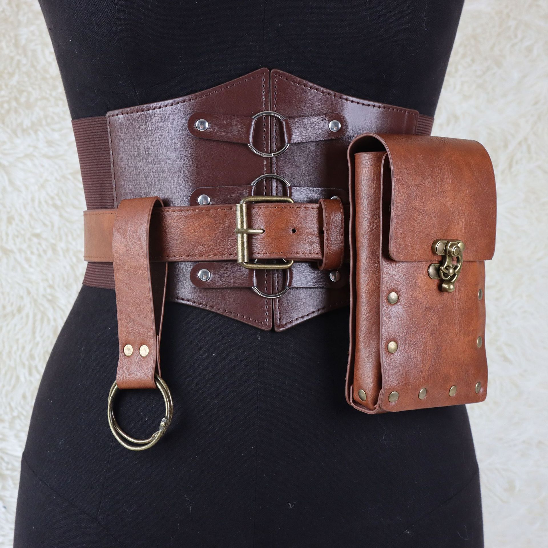 Steampunk Handyhülle Mittelalter Gürteltasche Renaissance Kostüm_voghion.com