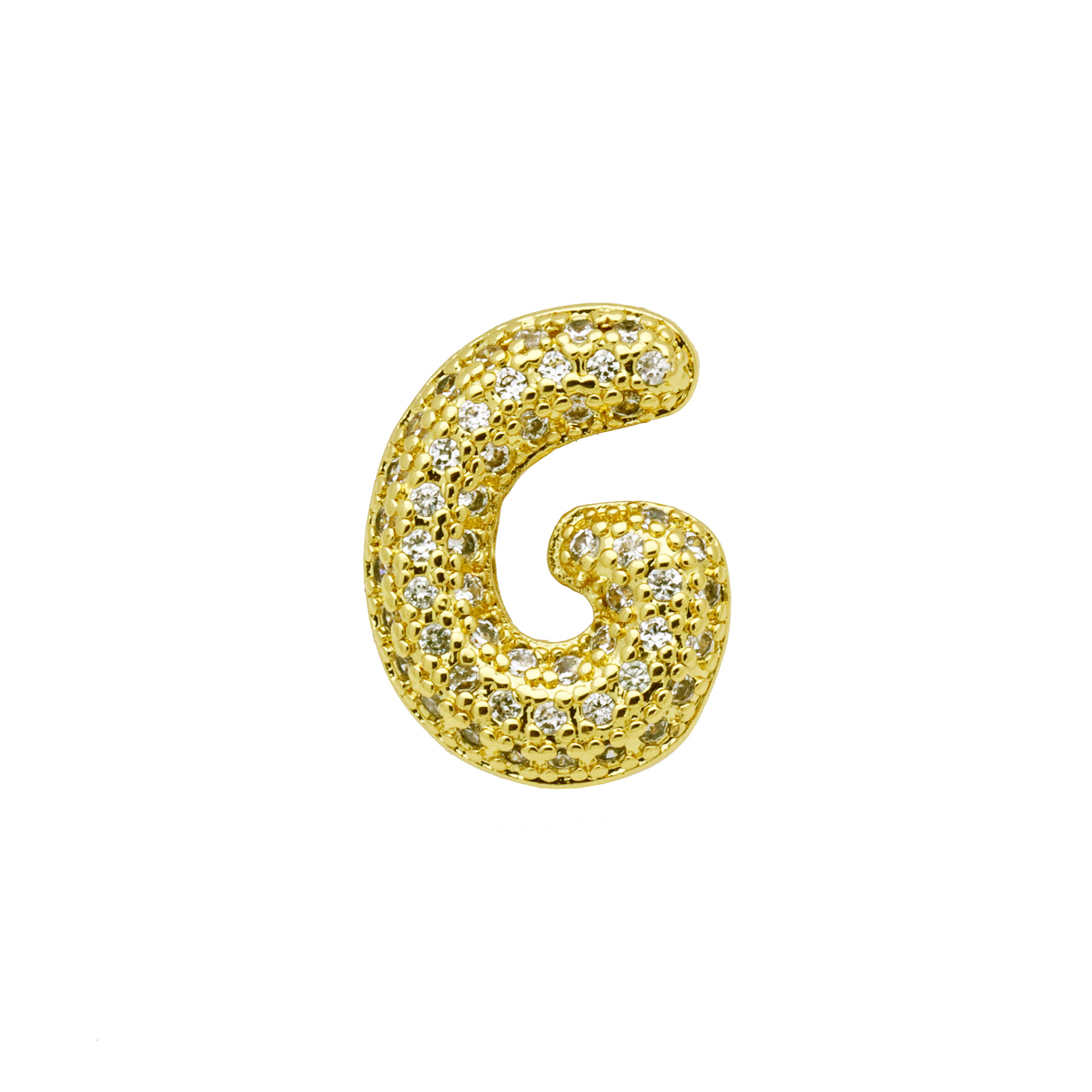 21g Weight Beads, Chain Jewelry Making Type 11 * 14mm Jewelry Making Size Zircon Inlay Material DIY Jewelry Accessories Classification 1 Piece Quantity Copper Material Letter Pattern Inlay Design IG Style Style 1 Piece 11 * 14mm Copper Zircon Letter DIY Jewelry Accessories Beads Chain 11