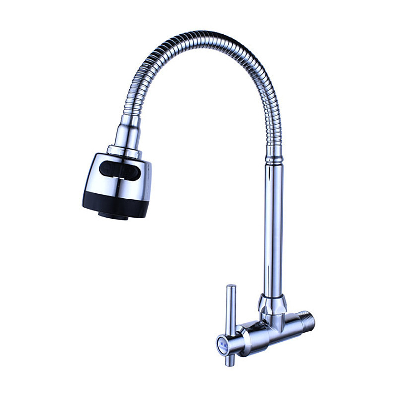 Kitchen Sink Faucet, Swivel Cold Water Deck-Mounted, Zinc Alloy, Other Default Items Not Applicable Kitchen Sink Faucet, Swivel Cold Water Deck-Mounted, Zinc Alloy, Other Default Items Not Applicable