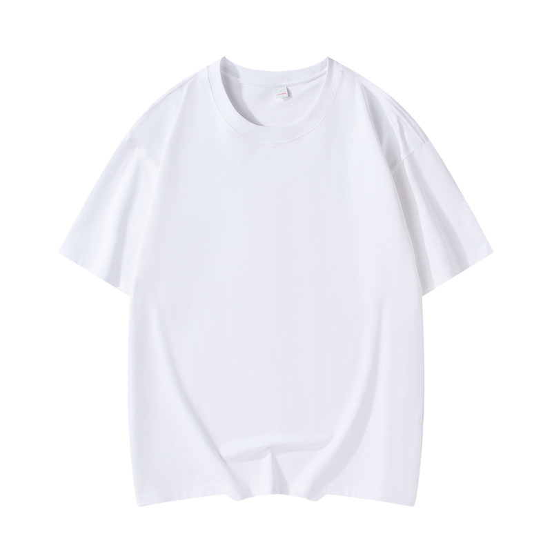 Loose Round Neck T-Shirt Hip-Hop Street Dance Team Uniform Custom 290g Trendy Brand Oversize Heavyweight Ins Style