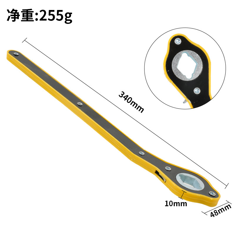 跨境批发热销剪刀式千斤顶适配器 适用于1/2英寸驱动或冲击扳手工|undefined