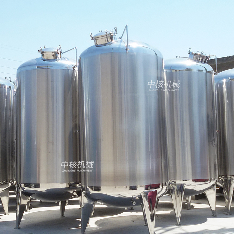 中核机械不锈钢储罐ZG-6000暂存储液罐贮存罐镜面抛光卫生级