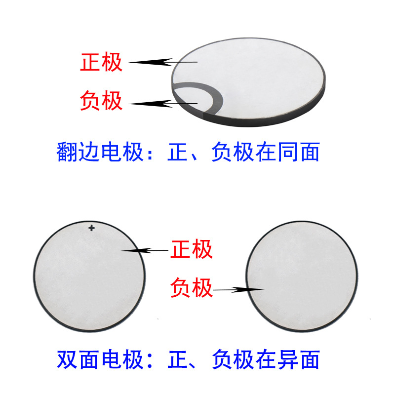 陶瓷晶片-正负区分
