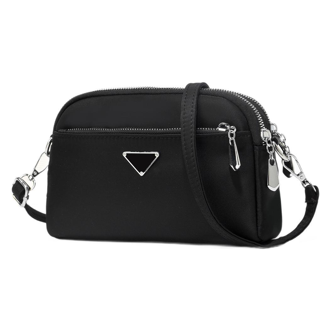 Bolsas de moda de color sólido impresión de letras bolsas de hombro bolsas simples versátiles