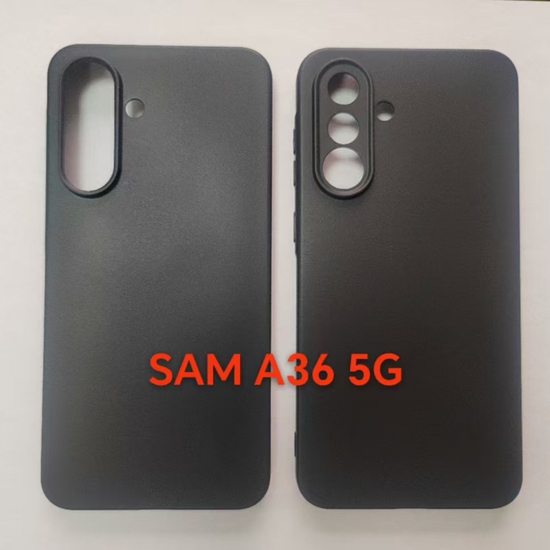 适用三星A37 手机壳  三星A57全磨砂精孔 三星A27大孔手机套