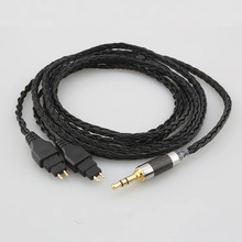 16股耳机线适用于森海HD600 HD650 HD660S HD580升级线6.5卡侬4.4