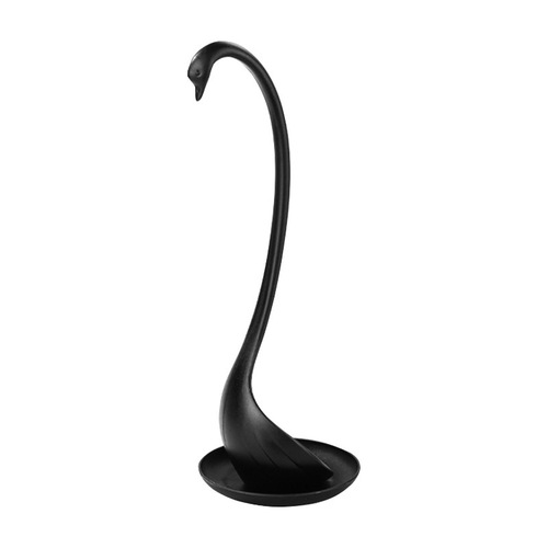 Manufacturer wholesale cross-border standing Japanese style creative anti-fall soup swan spoon wheat straw household long handle large spoon